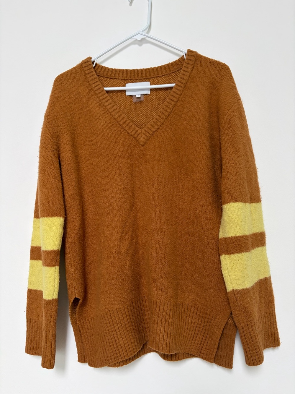 Current/Elliott The 79 Sweater Honey Yellow Color Size XS/S